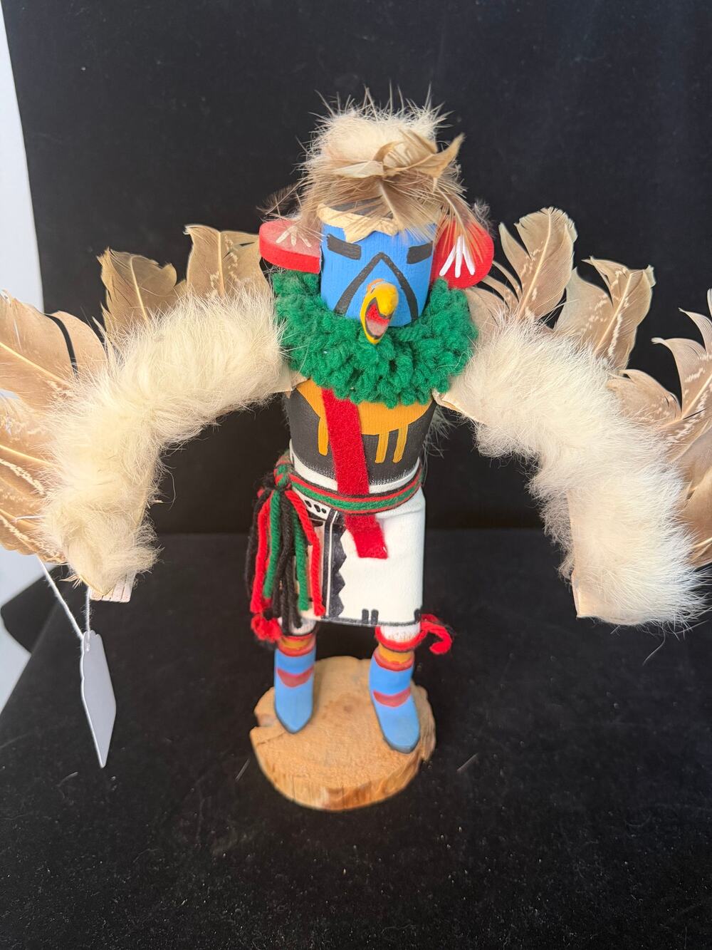 I King Kachina Eagle Doll Hopi Native American 11"